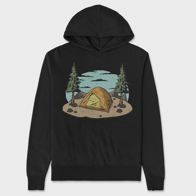 Retro Nature Outdoor 5, Unisex Men's Hoodie