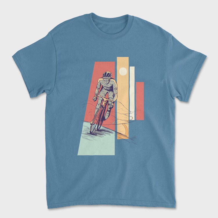Cyclist, Унисекс Мъжка Тениска