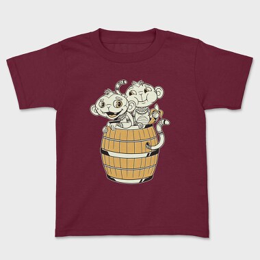 Monkeys Tribals, Kids' T-Shirt