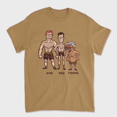 Gym, Unisex Men's T-Shirt