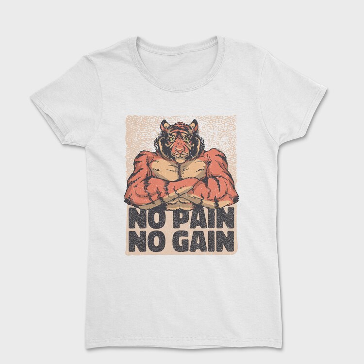 Muscular Tiger, Women's T-Shirt
