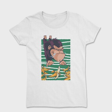Women's T-Shirt, Gorilla Banana
