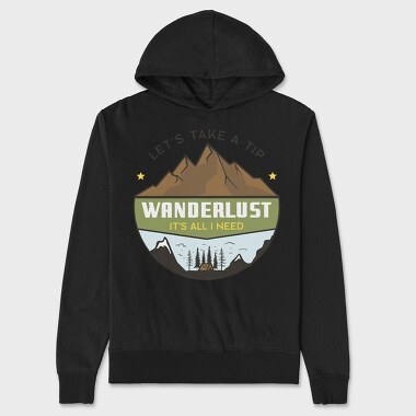 Lets Take a Trip, Unisex Men's Hoodie