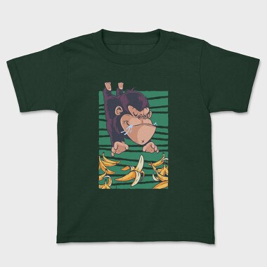 Gorilla Banana, Kids' T-Shirt