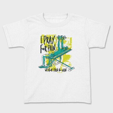 Old Men Gym, Kids' T-Shirt
