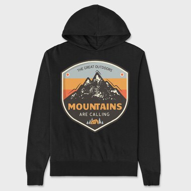 Great Outdoors, Unisex Men's Hoodie