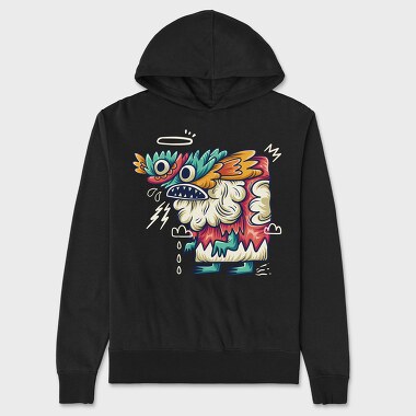 Colorful Creature 48, Unisex Men's Hoodie