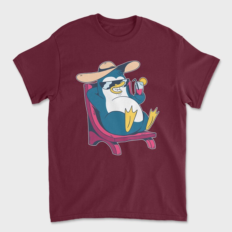 Cool Pinguin, Унисекс Мъжка Тениска
