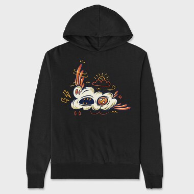 Colorful Creature 7, Unisex Men's Hoodie