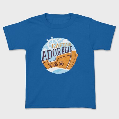 Captain Adorable, Kids' T-Shirt
