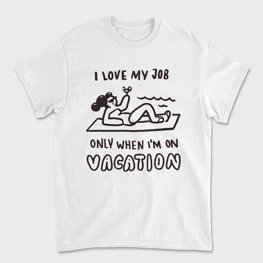 Vacation, Unisex Men's T-Shirt