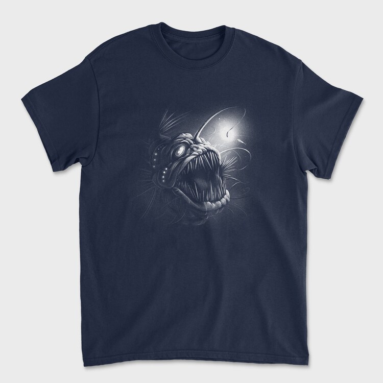 Angler Fish Deep Sea, Unisex Men's T-Shirt