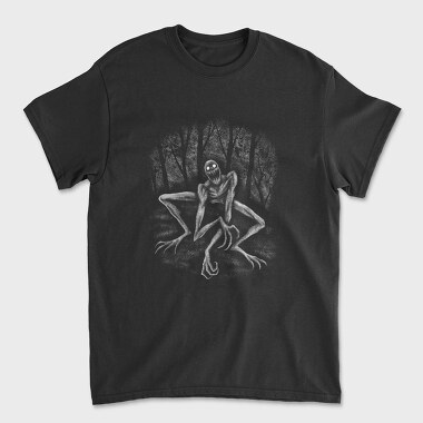 Creepy Character, Unisex Men's T-Shirt