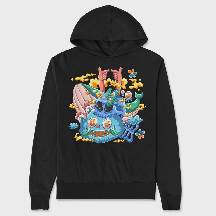 Colorful Monster, Унисекс Мъжко Суичър