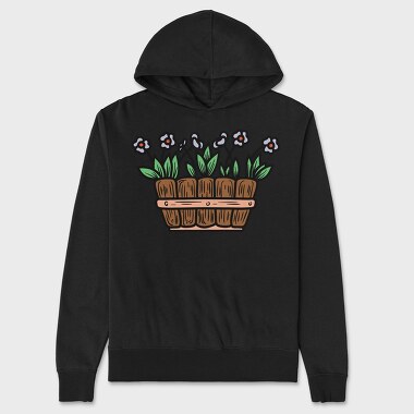 House Plant 10, Unisex Men's Hoodie