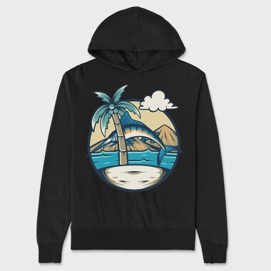 Marlin Fish 1, Unisex Men's Hoodie
