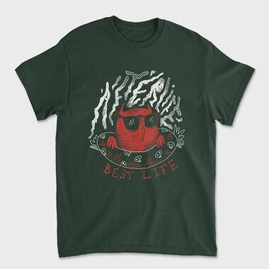 Funny Afterlife 02, Unisex Men's T-Shirt