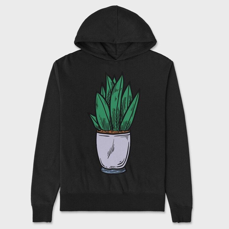 House Plant 2, Unisex Men's Hoodie