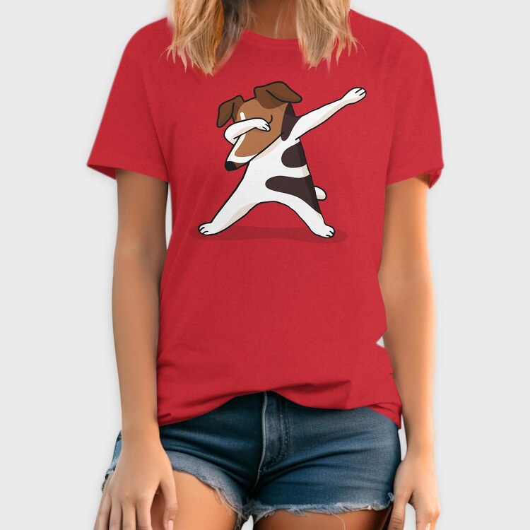 Samurai Dog, Unisex Men's T-Shirt