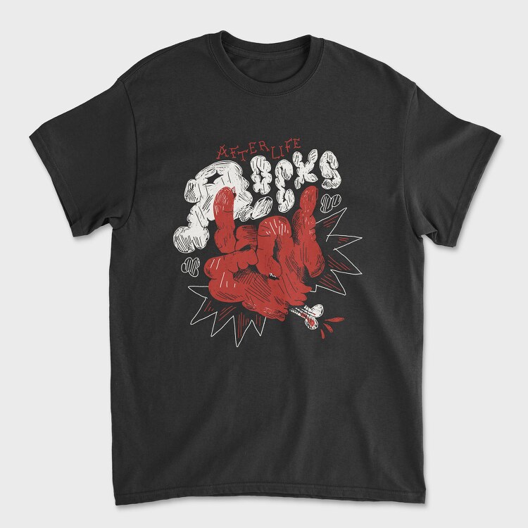 Funny Afterlife 08, Unisex Men's T-Shirt