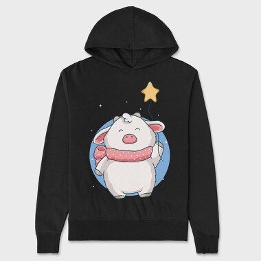 Cute Lamb, Unisex Men's Hoodie