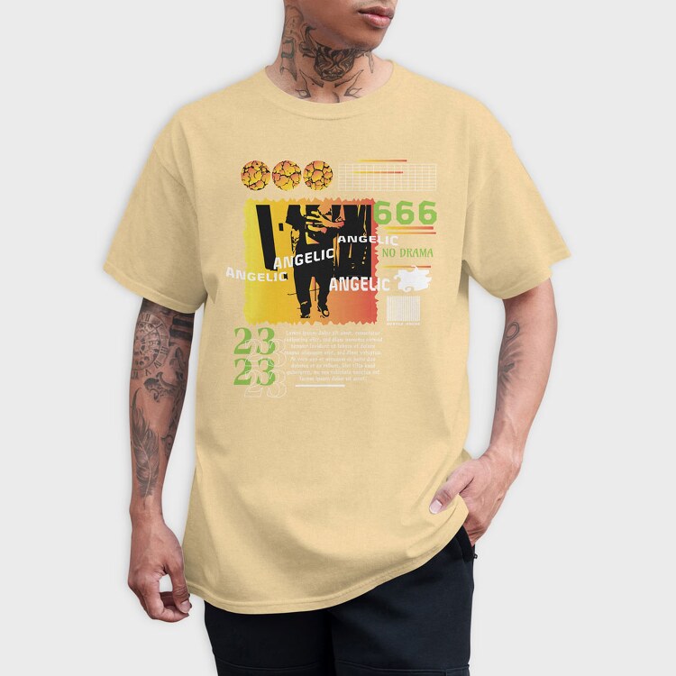 Cute Monster Controller, Unisex Men's T-Shirt