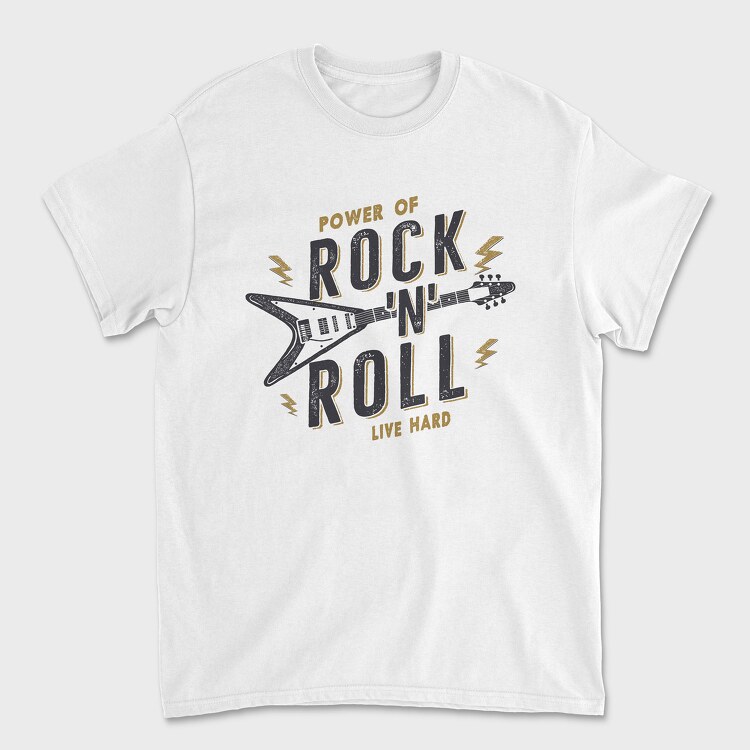 Rock N Roll, Unisex Men's T-Shirt
