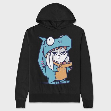 Rabbits Dinosaur, Unisex Men's Hoodie