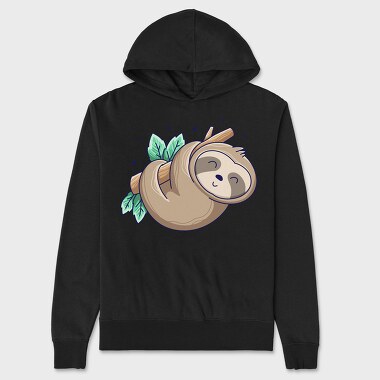 Cute Sloth 1, Unisex Men's Hoodie
