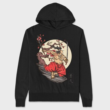 Samurai Hero Attack, Unisex Men's Hoodie