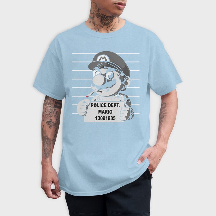 Dad of the Birthday Girl Blue, Детска Тениска