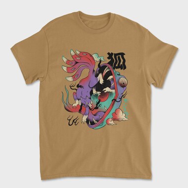 Psychedelic Japanese 08, Unisex Men's T-Shirt