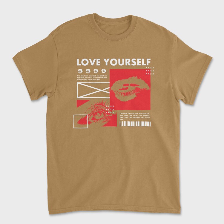 I Love Camping Lantern, Unisex Men's T-Shirt