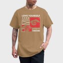 I Love Camping Lantern, Unisex Men's T-Shirt