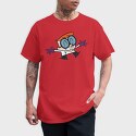 Watercolor Cat, Unisex Men's T-Shirt