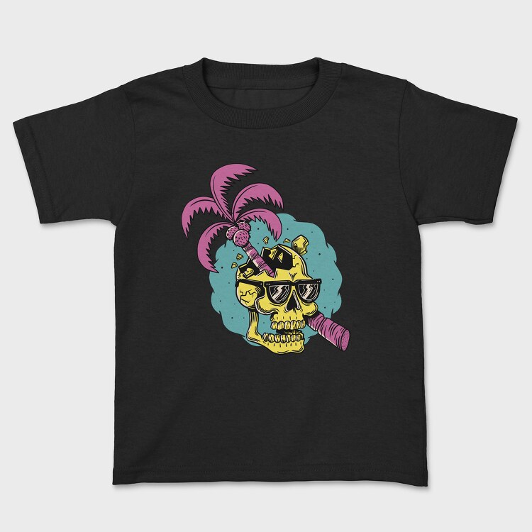 Skull Cracking, Kids' T-Shirt