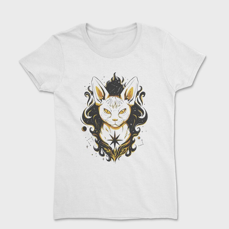 Space Sphynx Cat, Women's T-Shirt