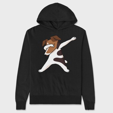 Dab Terrier, Unisex Men's Hoodie