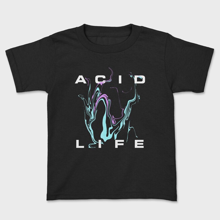 Acid Life, Kids' T-Shirt