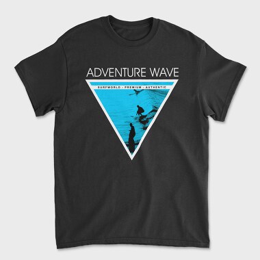 Adventure Wave, Unisex Men's T-Shirt