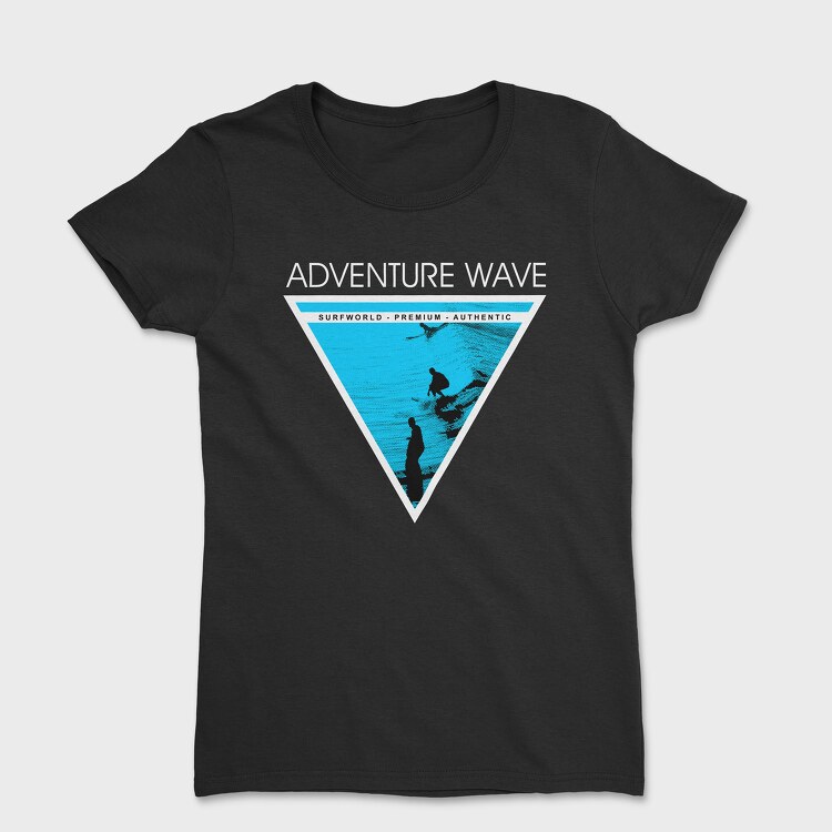 Adventure Wave, Women's T-Shirt