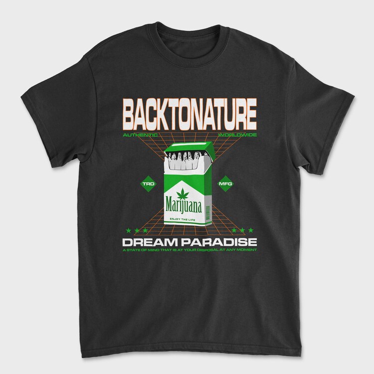 Back to Nature, Unisex Men's T-Shirt