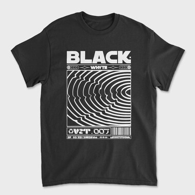 Black Whyte, Унисекс Мъжка Тениска