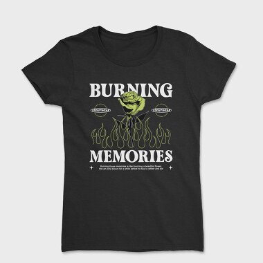Burning Memories, Women's T-Shirt