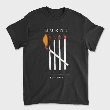Burnt Matches, Унисекс Мъжка Тениска