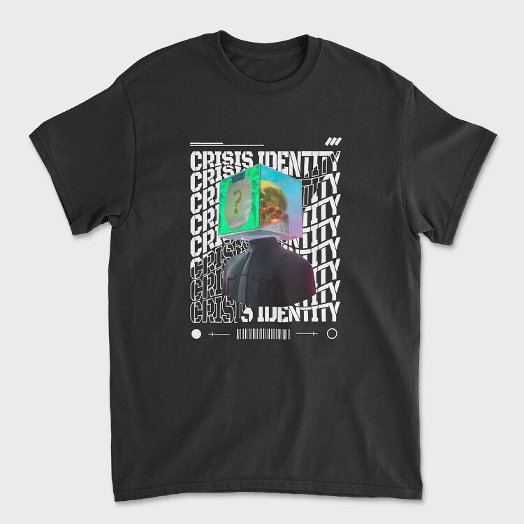 Crisis Identity, Унисекс Мъжка Тениска