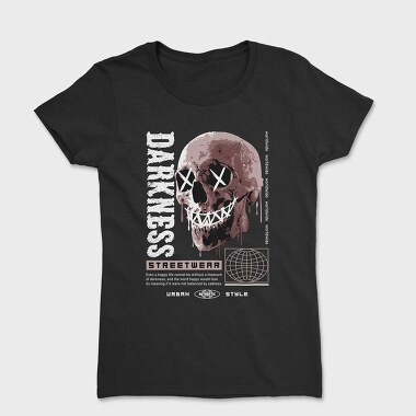 Darkness Skull, Women's T-Shirt