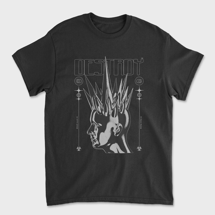Destroy, Unisex Men's T-Shirt