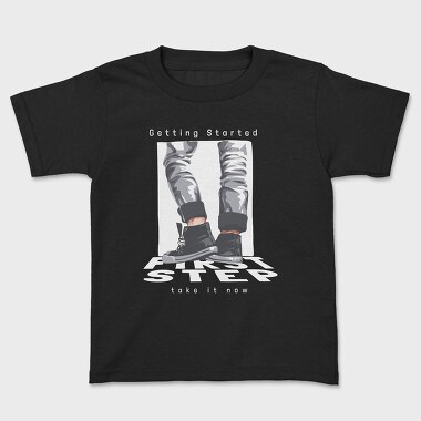 First Step, Kids' T-Shirt