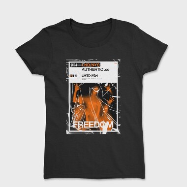 Freedom Orange Shadow, Women's T-Shirt